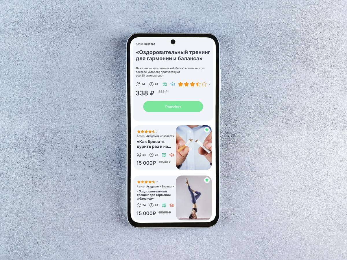 Изображение мобильного приложения